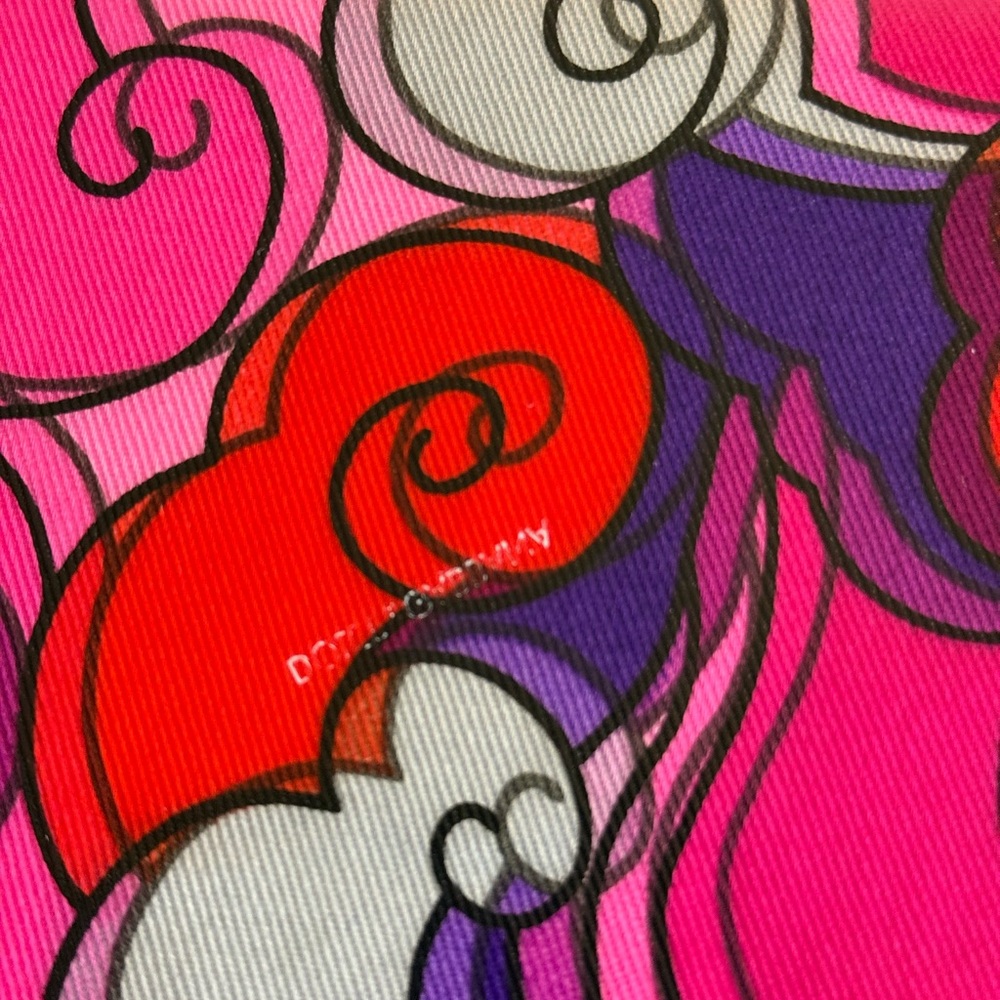 Dolce‎ & Gabbana Small Shopping Tote NWT. 3D Psychedelic Clouds 2022 - Picture 4 of 15